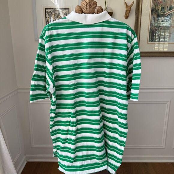 Polo Ralph Lauren Golf Polo Short Green Stripe  XXL - Picture 5 of 5
